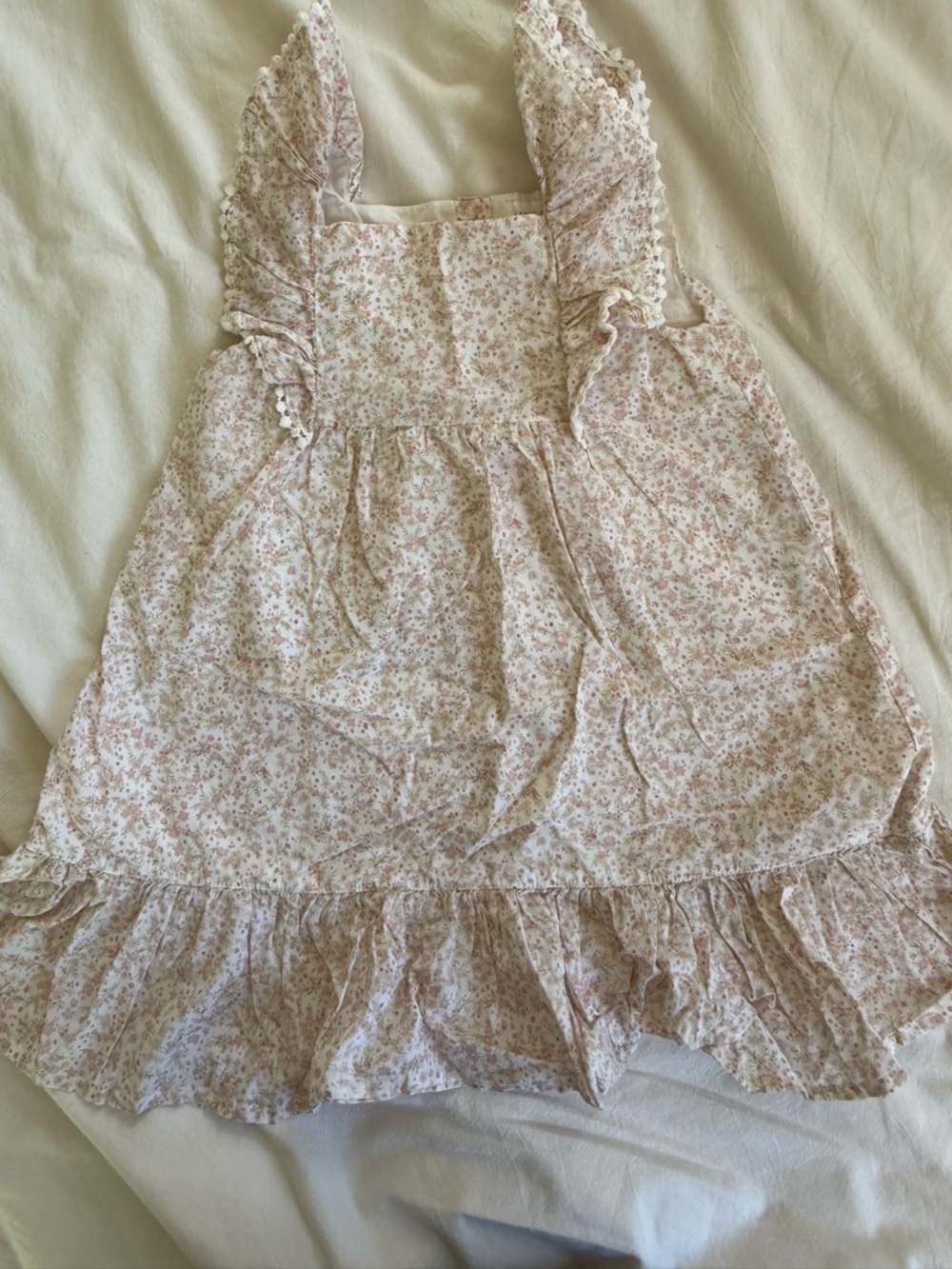Jamie Kay Floral Ruffle Sundress with Square Neck